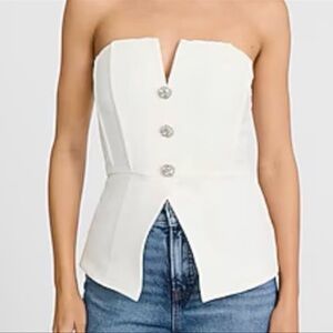 Express rhinestone tube top